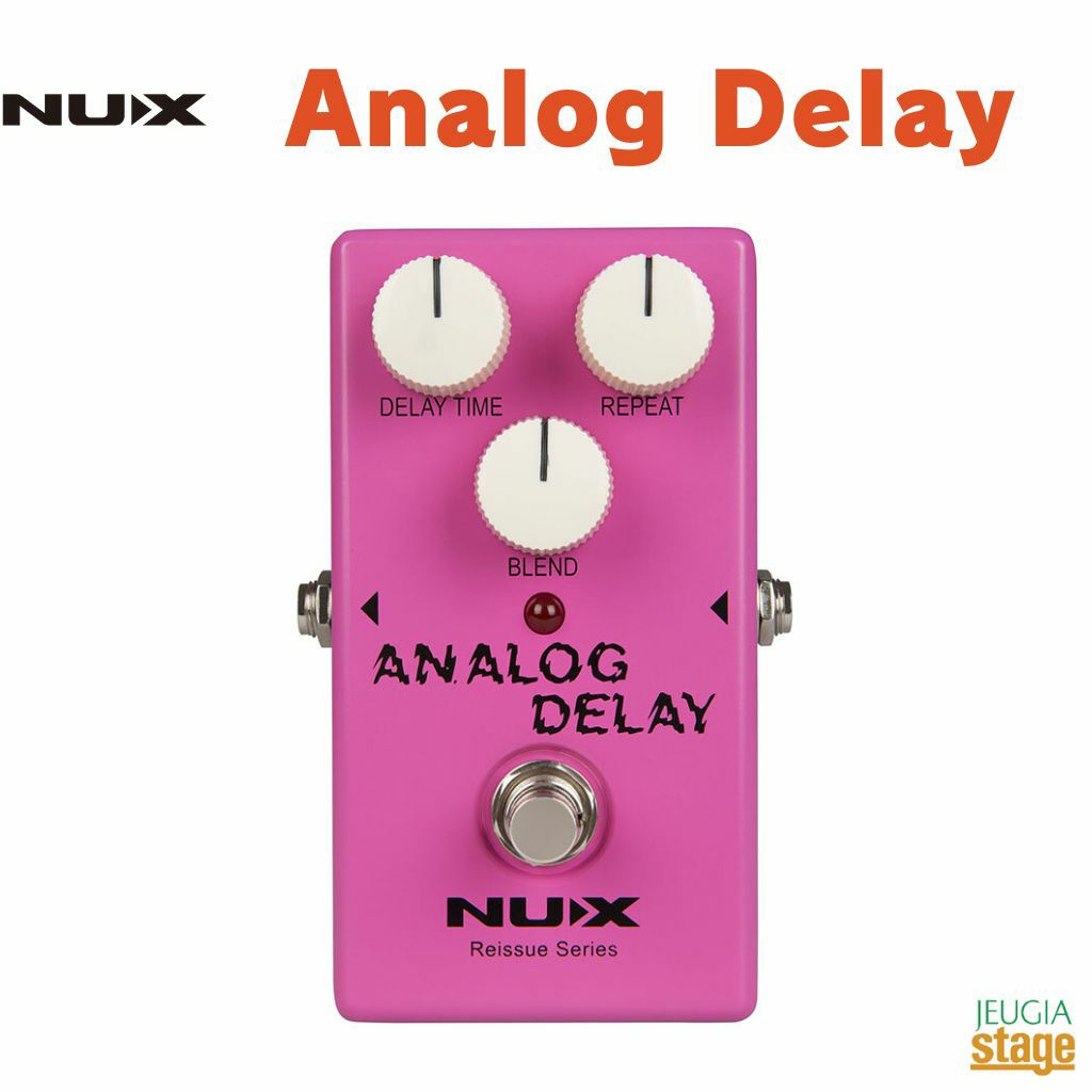 NUXReissueSeriesStompboxesAnalogDelay