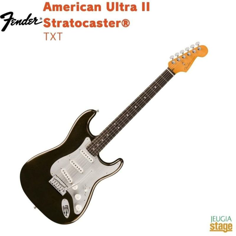 Fender American Ultra II Stratocaster&#174;, Ebony Fingerboard, Texas Tea, Texas Tea