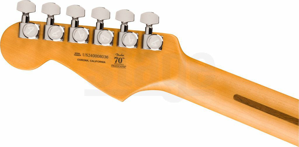Fender American Ultra II Stratocaster®, Ebony Fingerboard, Texas Tea, Texas Tea