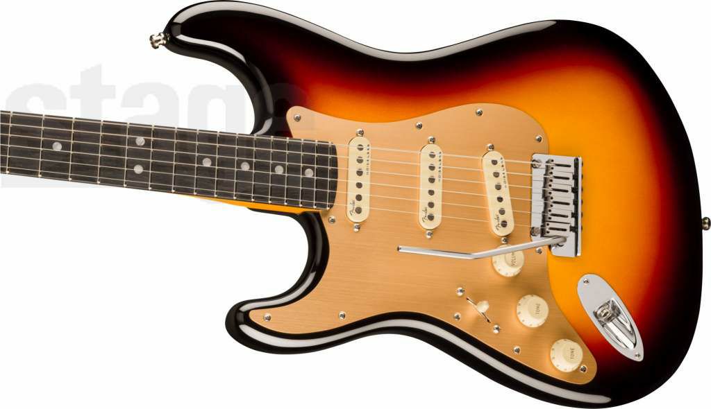 【限定生産】FenderAmericanUltraIIStratocaster®Left-Hand,EbonyFingerboard,Ultraburst【LimitedStock】