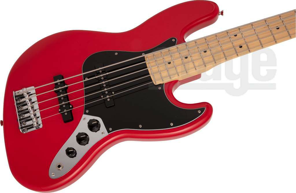 FenderMadeinJapanHybridIIJazzBass®V,MapleFingerboard,ModenaRed