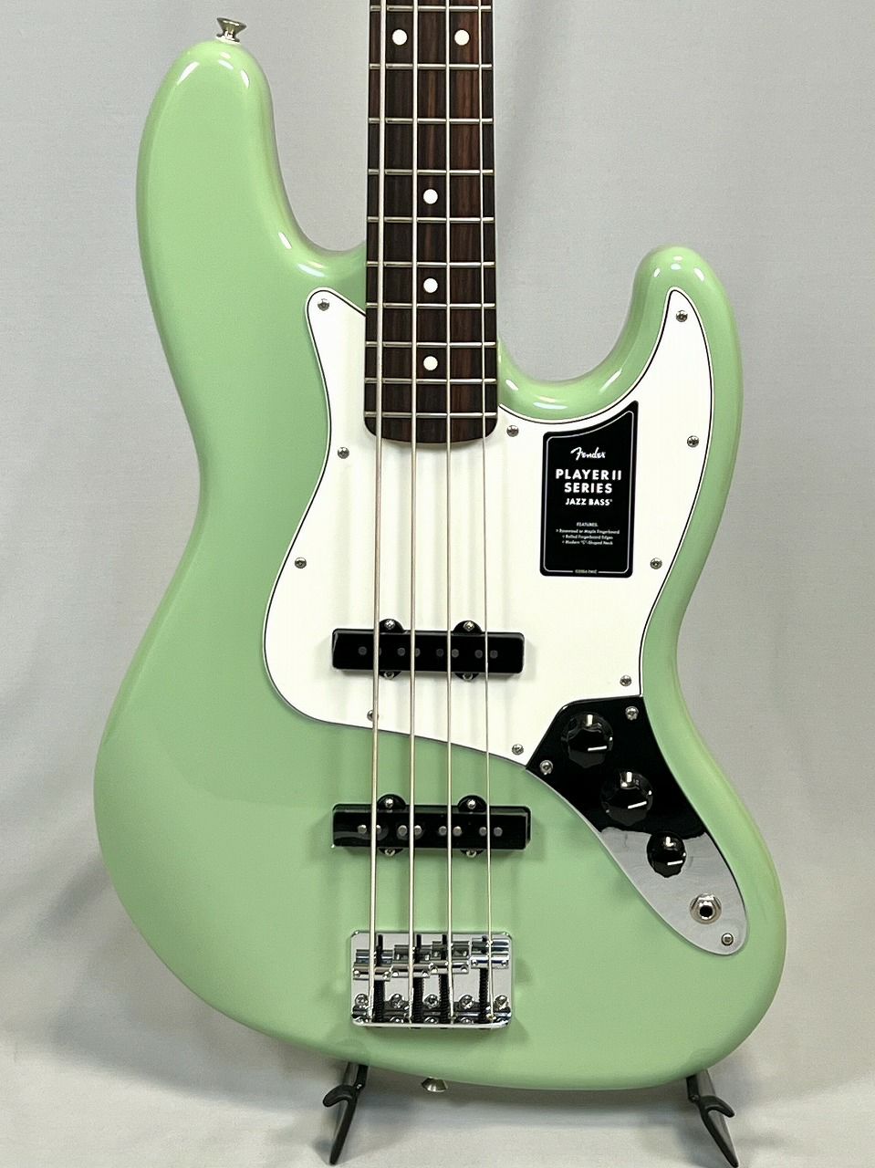 FenderPlayerIIJazzBass®,RosewoodFingerboard,BirchGreenボディ表