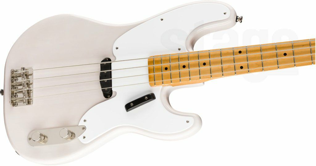 SquierbyFenderClassicVibe'50sPrecisionBass®,MapleFingerboard,WhiteBlonde