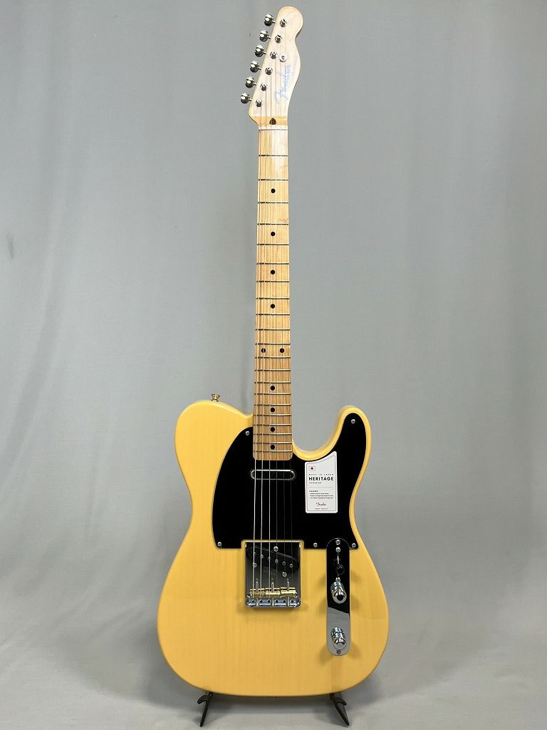 FenderMadeinJapanHeritage50sTelecaster®,MapleFingerboard,ButterscotchBlonde【ボディ傷アリ】表