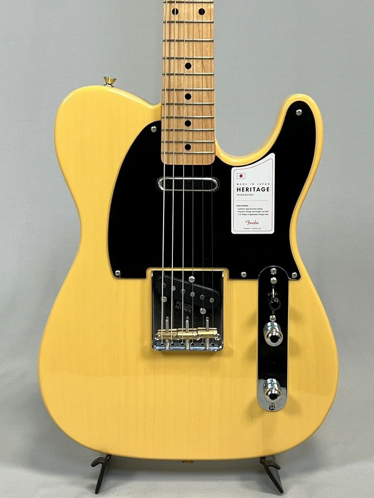 FenderMadeinJapanHeritage50sTelecaster®,MapleFingerboard,ButterscotchBlonde【ボディ傷アリ】ボディ表