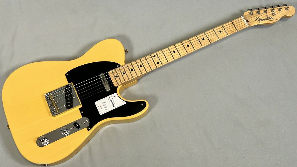 FenderMadeinJapanHeritage50sTelecaster®,MapleFingerboard,ButterscotchBlonde【ボディ傷アリ】