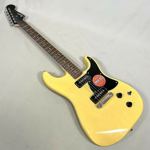 SquireParanormalStrat-O-Sonic,LaurelFingerboard,BlackPickguard,VintageBlonde