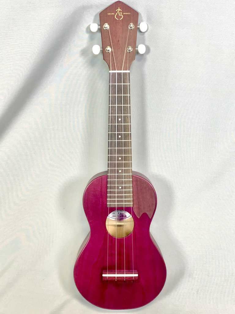 DeviserSAKURAUKULELESUC-SAKURAPURPLEディバイザーさくらウクレレソプラノウクレレ【StageUkulele】桜日本製国産