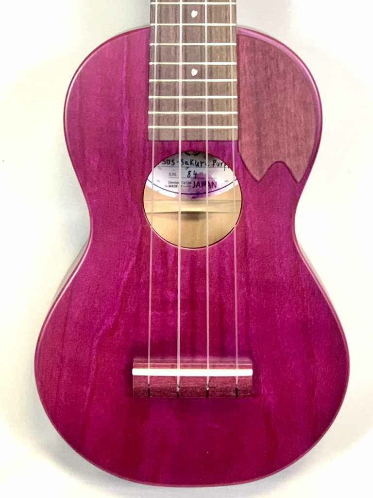 DeviserSAKURAUKULELESUC-SAKURAPURPLEディバイザーさくらウクレレソプラノウクレレ【StageUkulele】桜日本製国産