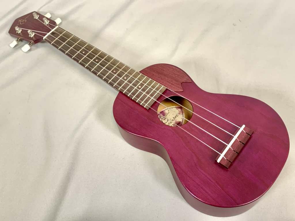DeviserSAKURAUKULELESUC-SAKURAPURPLEディバイザーさくらウクレレソプラノウクレレ【StageUkulele】桜日本製国産