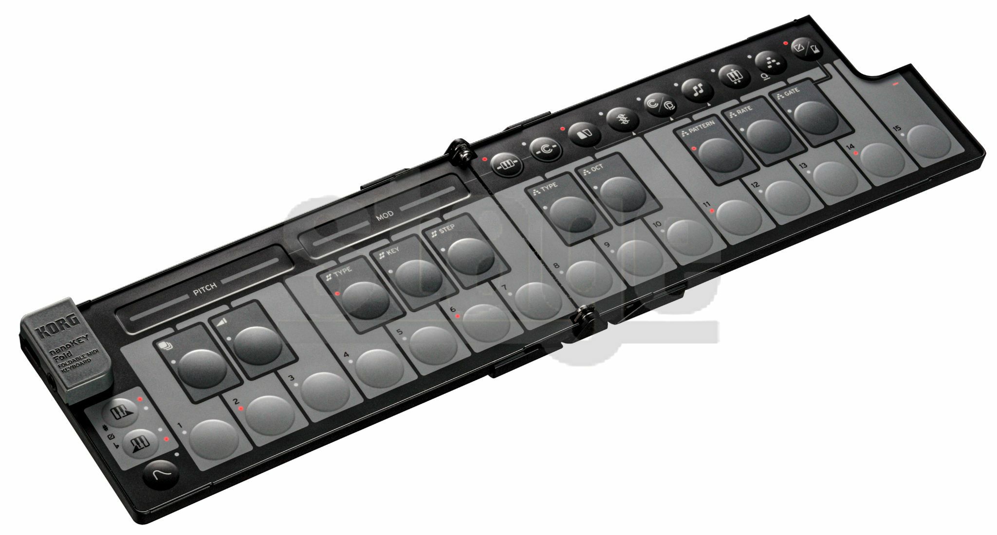 KORG nanoKEY Fold BKNANOKEY-FD BK (Black)