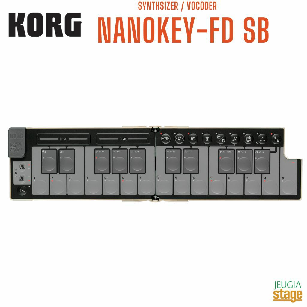 KORG nanoKEY Fold SBNANOKEY-FD SB (Sand Beige)