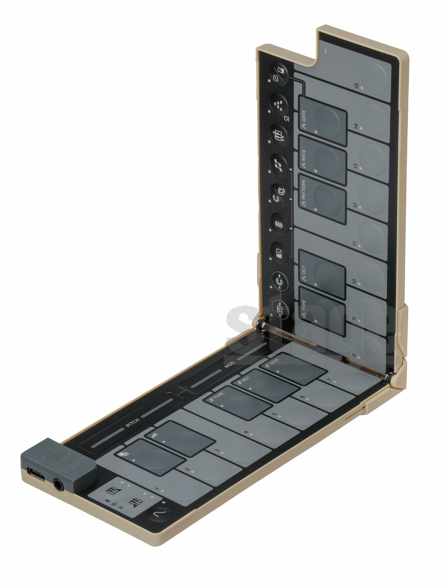 KORG nanoKEY Fold SBNANOKEY-FD SB (Sand Beige)