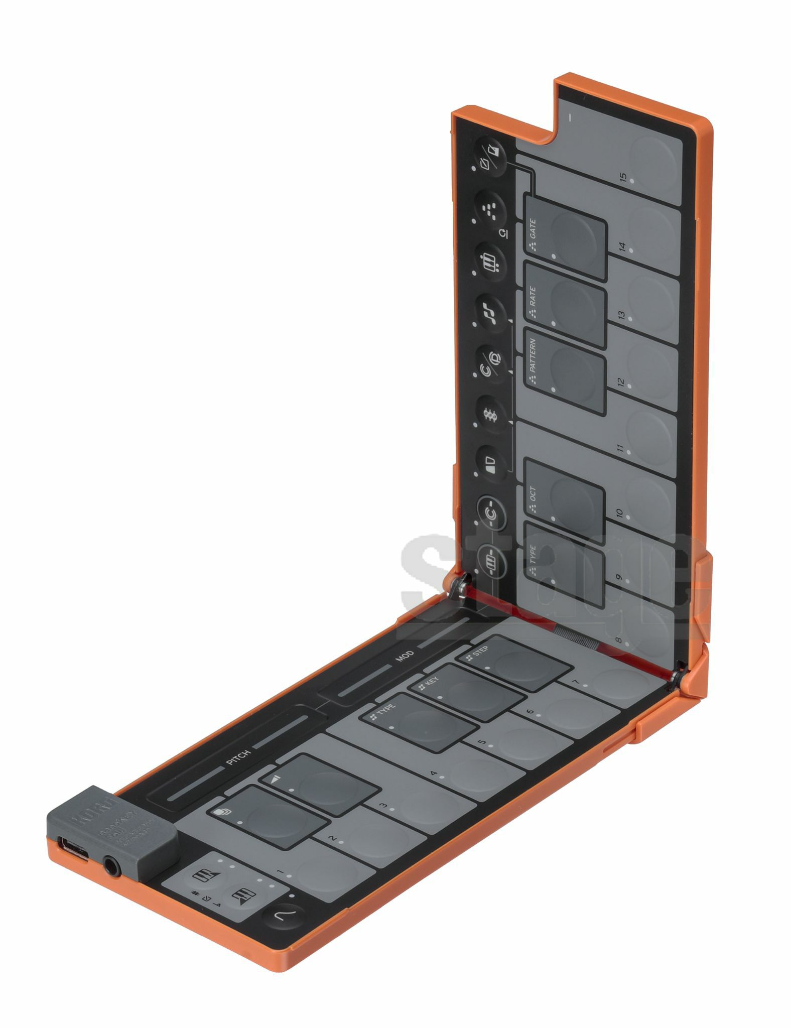 KORG nanoKEY Fold LONANOKEY-FD LO (Lava Orange)