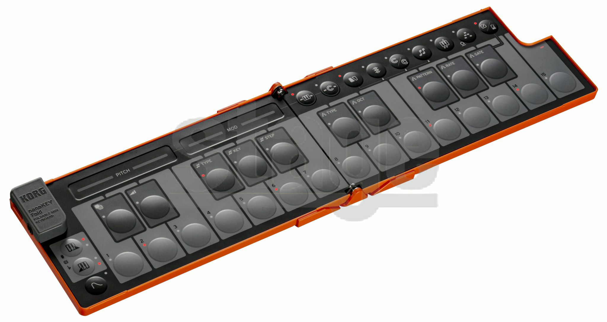 KORG nanoKEY Fold LONANOKEY-FD LO (Lava Orange)