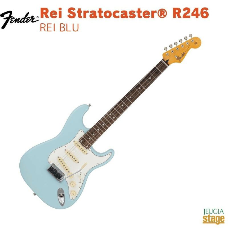 FenderReiStratocaster&#174;R246,RosewoodFingerboard,ReiBlu