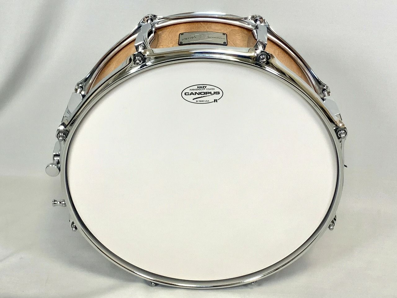 【先着Tシャツプレゼント付き】CANOPUS YAIBA2 JSB-1455 Antique Natural Matt LQ Birch 5.5x14 Snare Drum Mat LQスネアドラム 刃II バーチシェル アンティークナチュラル マットラッカー【Stage Drum SET】刃2