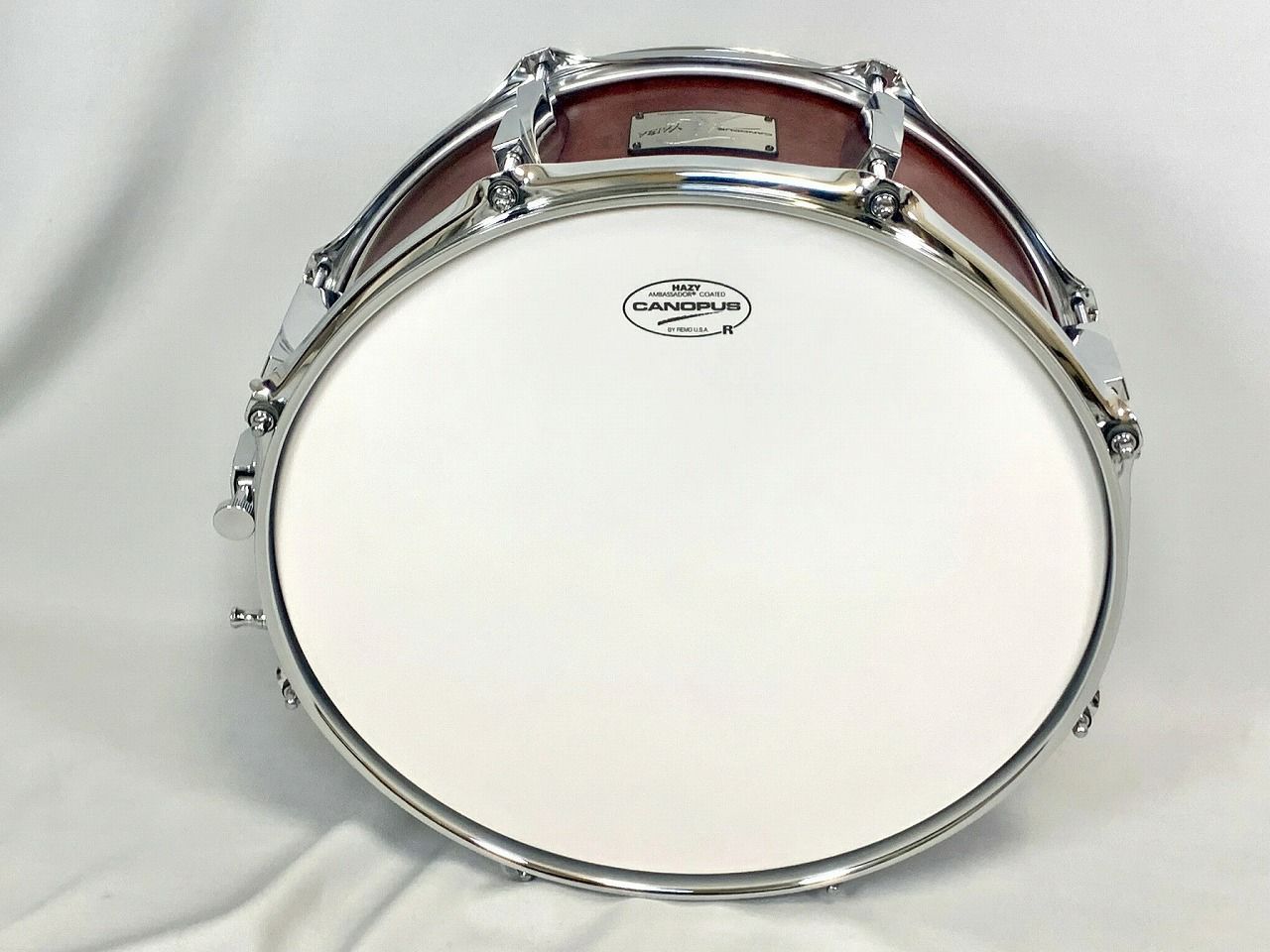 【先着Tシャツプレゼント付き】CANOPUS YAIBA2 JSM-1455 Dark Wine Red Mat Luquer / DWR-LQ Maple 5.5x14 Snare Drumスネアドラム 刃II メイプル シェル ダークワインレッド マットラッカー【Stage Drum SET】刃2