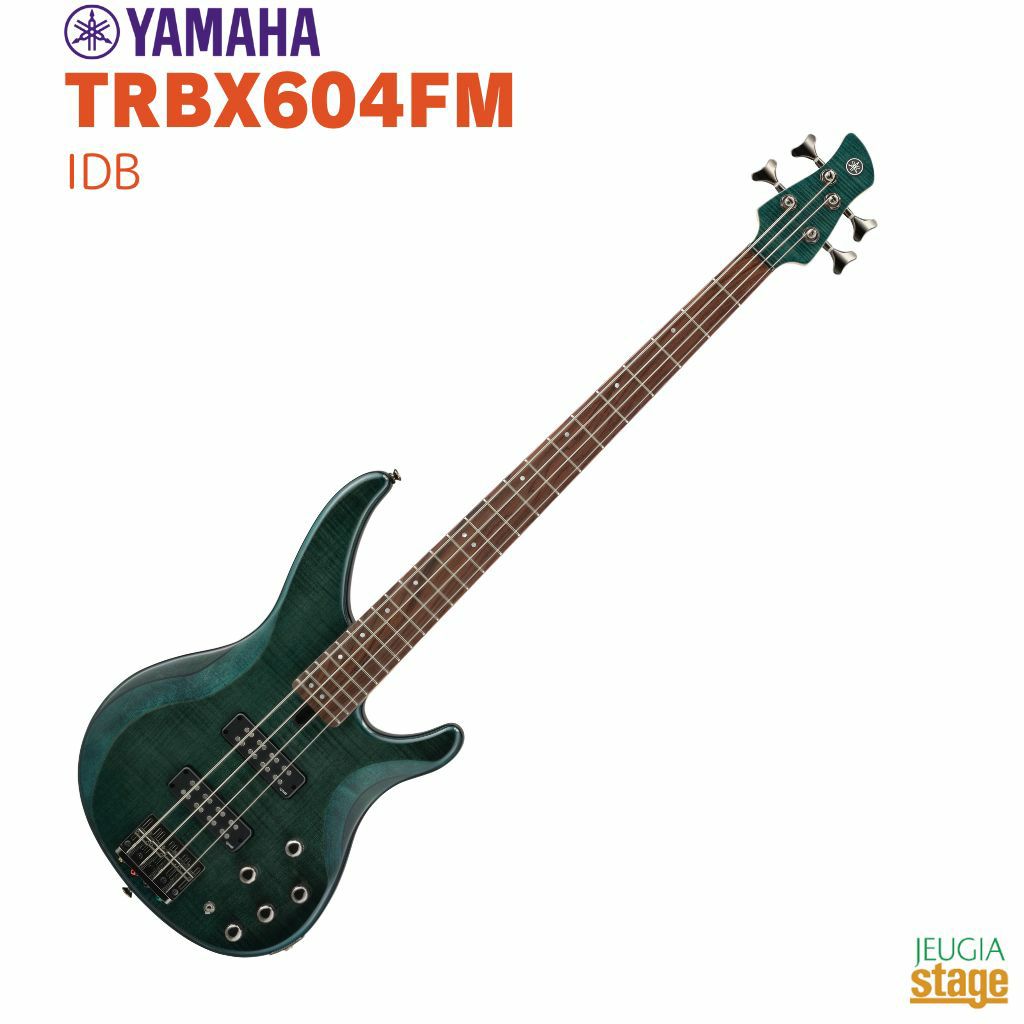 YAMAHA TRBX604FM IDBヤマハ INDIGO BLUE インディゴブルー【Stage Bass】エレキベース エレクトリックベース 青 TRBX600シリーズ