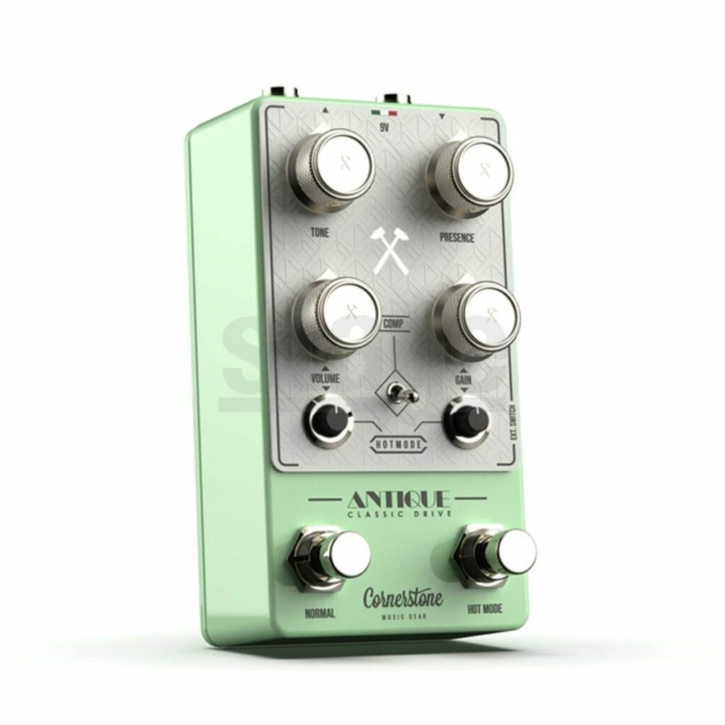 Cornerstone® Music Gear AntiqueV3コーナーストーン・ミュージック・ギア アンティークV3 オーバードライブ【Stage Guitar Accessory】コンパクトエフェクター ギターエフェクター effector effect pedalTS系