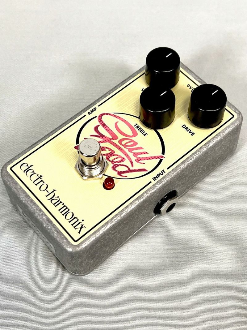  Electro-Harmonix Soul Food Distortion/Fuzz/Overdrive【店頭展示特価品】EHX エレクトロハーモニクス エレハモ ソウルフード ディストーション ファズ オーバードライブ【Stage Guitar Accessory】エフェクター effector effect pedal 歪み系