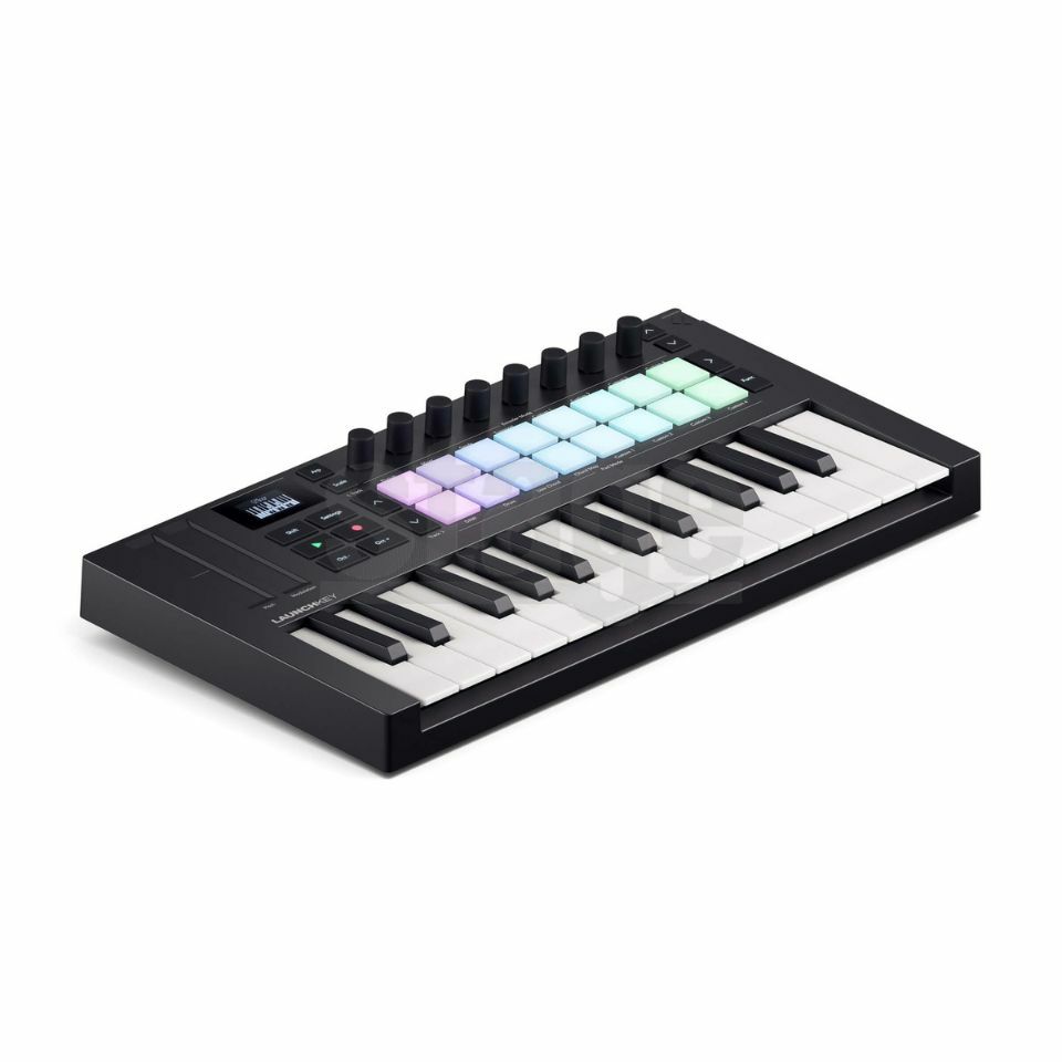Novation Launchkey Mini 25 Mk4【第4世代】ノベーション ラウンチキー MIDIキーボード 25鍵 DTM DAW【Stage Desk Top Music】