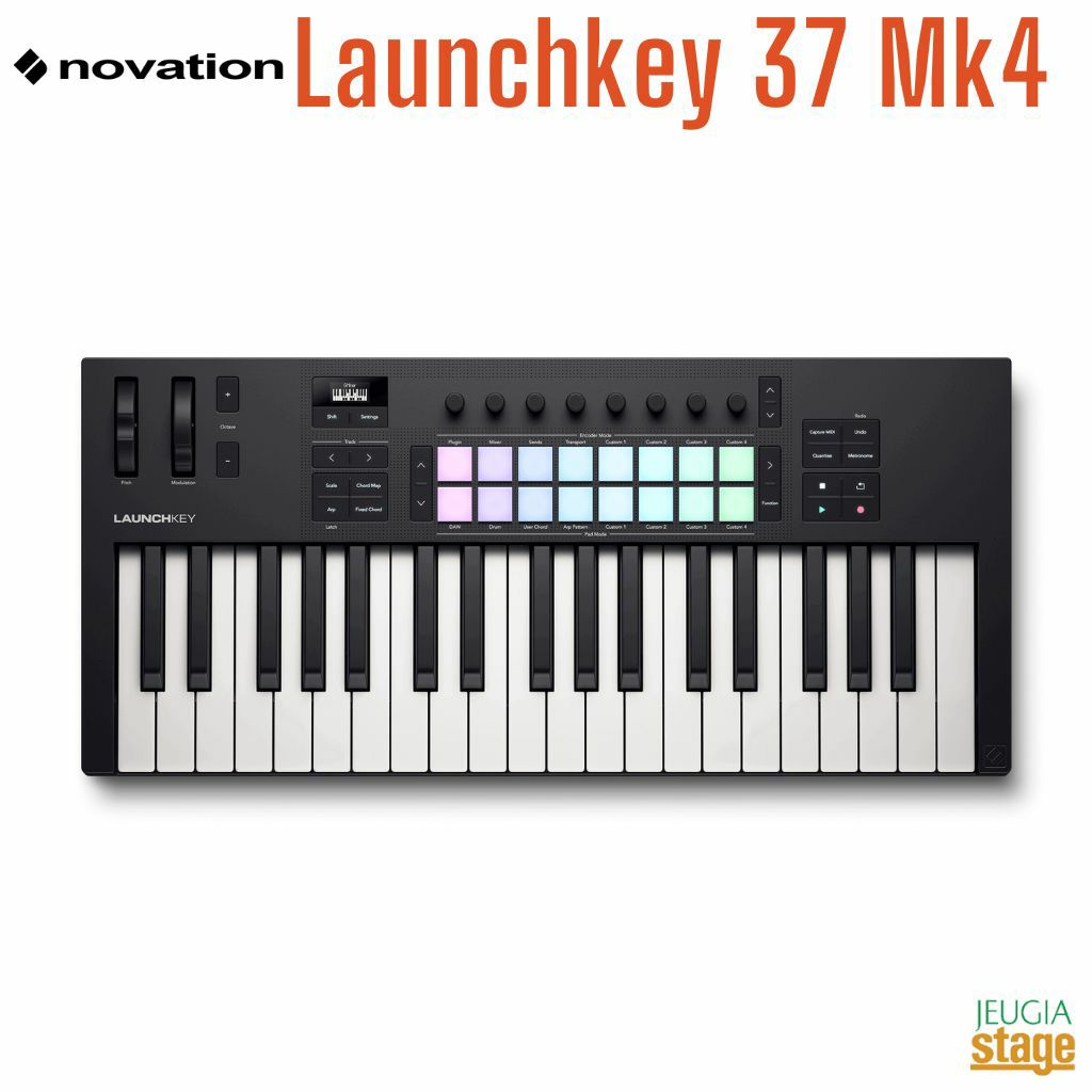 Novation Launchkey 37 Mk4【第4世代】ノベーション ラウンチキー MIDIキーボード 37鍵 DTM DAW【Stage Desk Top Music】