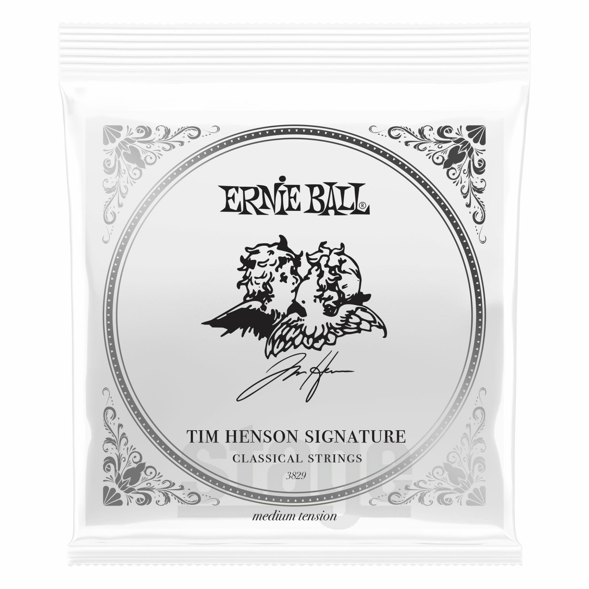 ERNIEBALL EB 9635 THS STRING&ACC BUNDLEアーニーボール ティム・ヘンソン・シグネチャー弦＆アクセサリー・バンドル【エレキギター弦・クラシックギター弦・フレットラップ・シールド(10ft・白)】【Stage Guitar Accessory】Tim Henson Signature