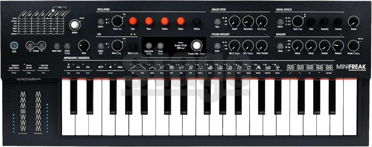 ARTURIA MiniFreakアートリア ミニフリーク ハイブリッドシンセサイザー 37鍵盤 【Stage Synthesizer】