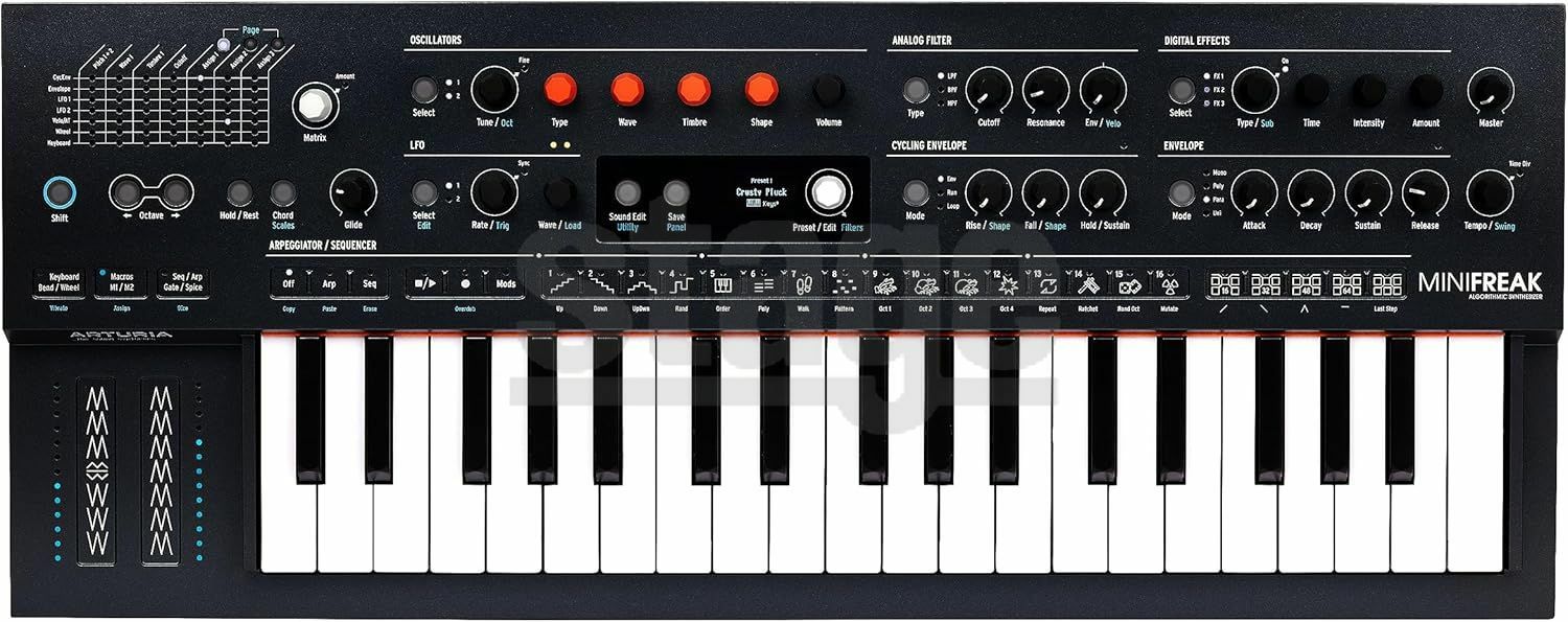 ARTURIA MiniFreakアートリア ミニフリーク ハイブリッドシンセサイザー 37鍵盤 【Stage Synthesizer】
