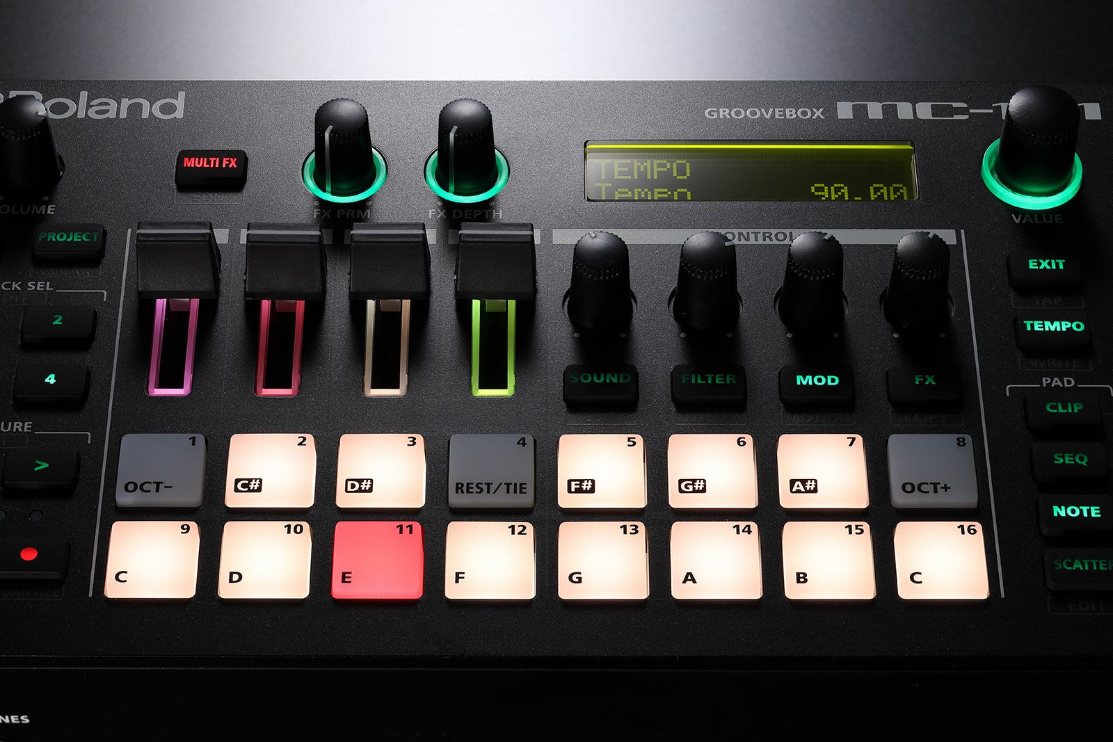 Roland MC-101 GROOVEBOX ローランド グルーヴボックス リズムマシン サンプラー AIRA アイラ【Stage Synthesizer】シンセサイザー