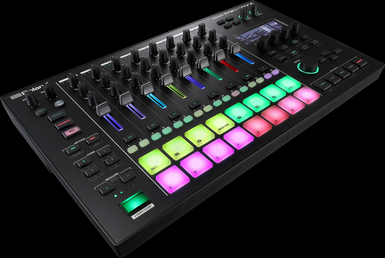 Roland MC-707 GROOVEBOX ローランド グルーヴボックス リズムマシン サンプラー AIRA アイラ【Stage Synthesizer】シンセサイザー