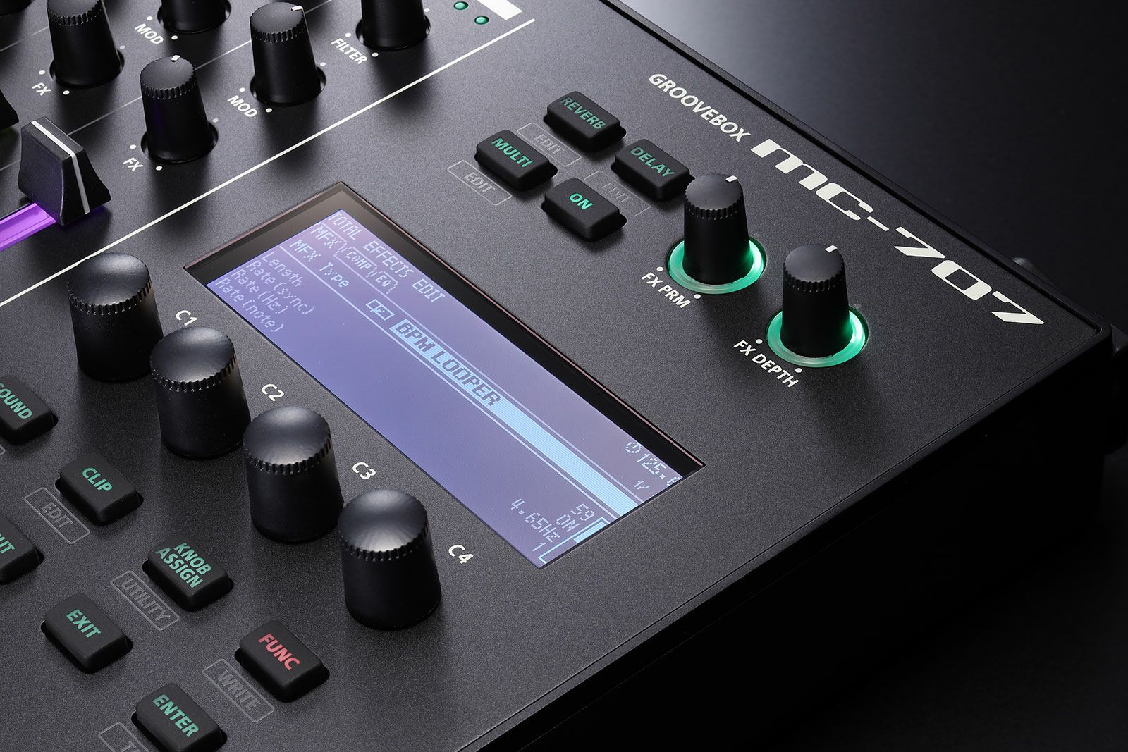 Roland MC-707 GROOVEBOX ローランド グルーヴボックス リズムマシン サンプラー AIRA アイラ【Stage Synthesizer】シンセサイザー
