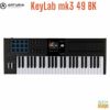 ARTURIA KEYLAB MK3 49 BKアートリア キーラボ MIDIキーボード ブラック Black 黒 49鍵【Stage Desk Top Music】MIDIコントローラー DTM DAW