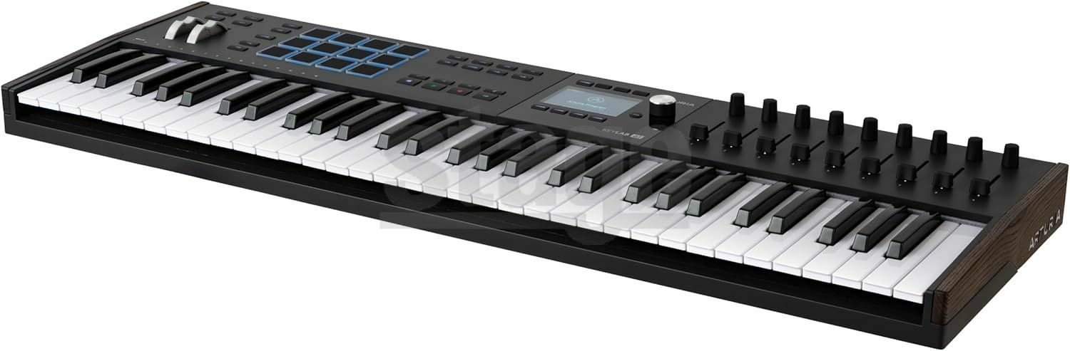 ARTURIA KEYLAB MK3 61 BKアートリア キーラボ MIDIキーボード ブラック Black 黒 61鍵【Stage Desk Top Music】MIDIコントローラー DTM DAW