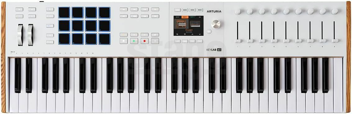 ARTURIA KEYLAB MK3 61 WHアートリア キーラボ MIDIキーボード ホワイト White 白 61鍵【Stage Desk Top Music】MIDIコントローラー DTM DAW