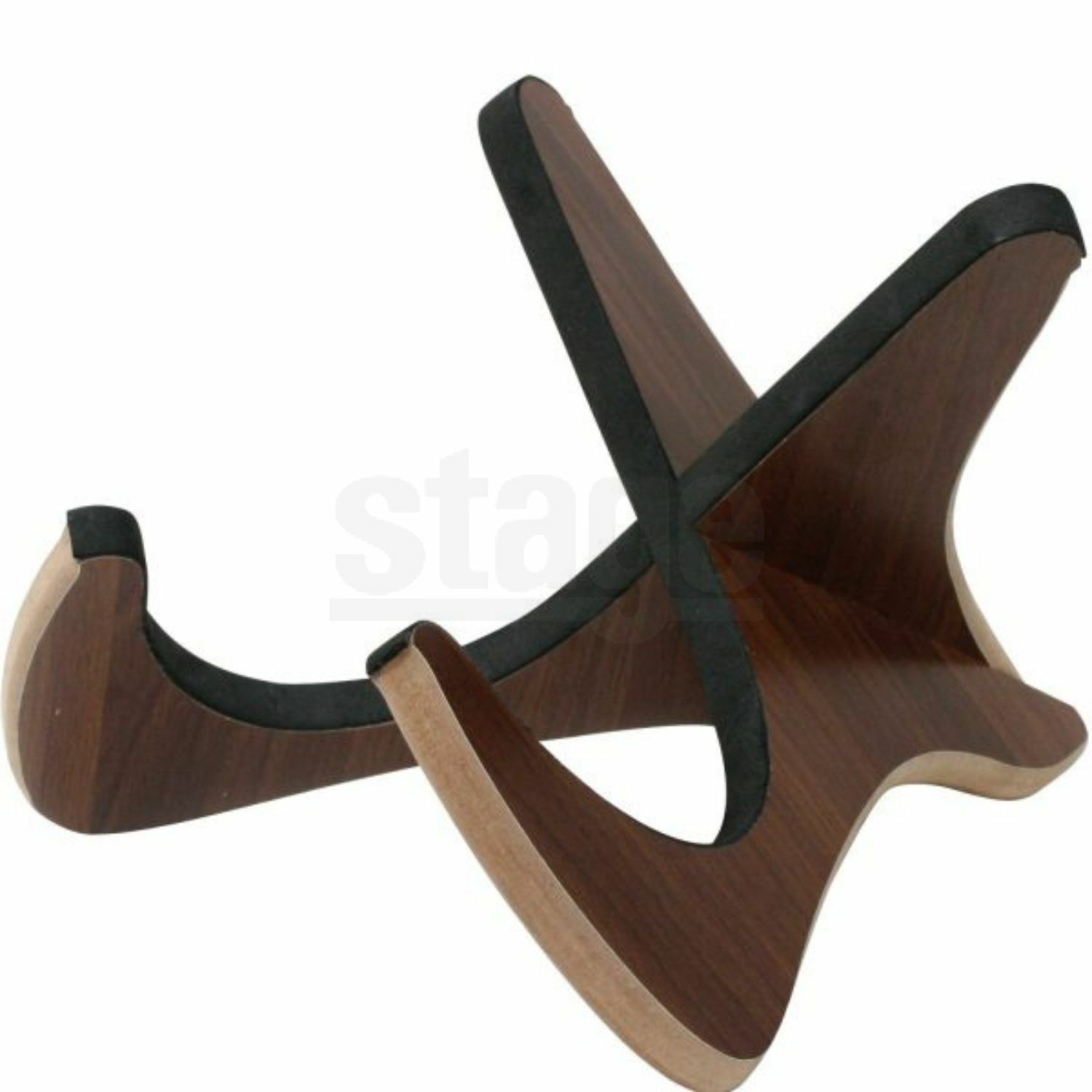 MAHARO US-02US-02 BRO マハロ ウクレレスタンド【Stage】Ukulele Accessory ウクレレアクセサリー 茶色木目調 組み立て式