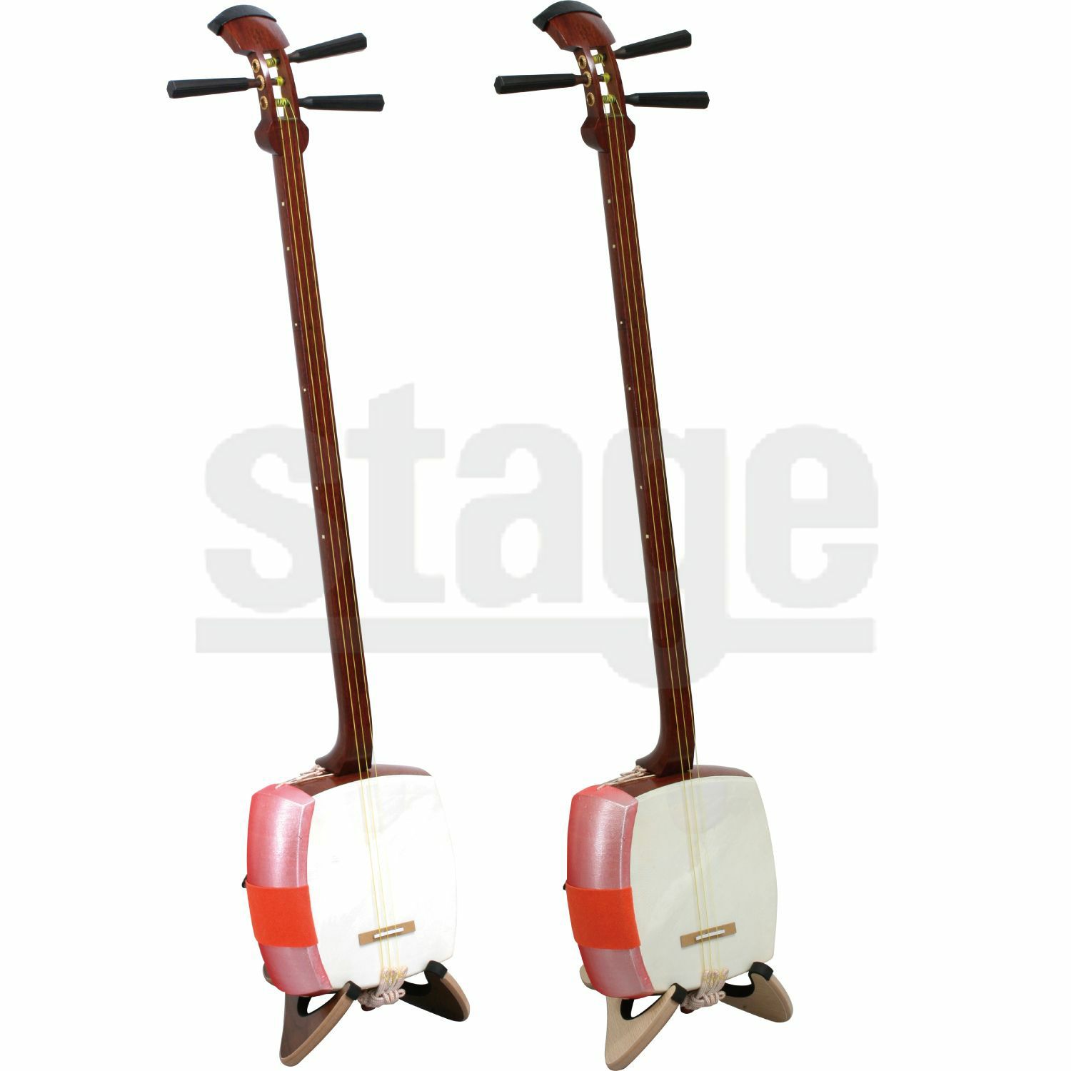 MAHARO US-02US-02 BRO US-02 NAT(ナチュラル)マハロ ウクレレスタンド【Stage】Ukulele Accessory ウクレレアクセサリー 茶色 ベージュ 木目調 組み立て式