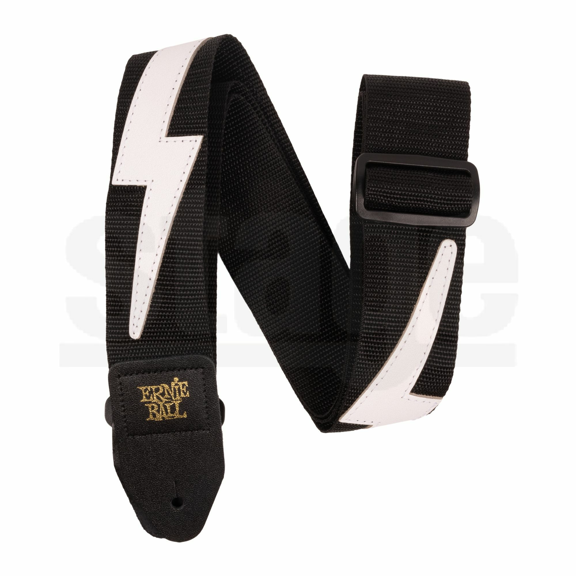 ERNIEBALL Premium Guitar Strap/Bass Strap - White LightningEB 5399 P STRAP WL P05398アーニーボール プレミアムストラップ ホワイトライトニング【Stage Guitar Accessory】