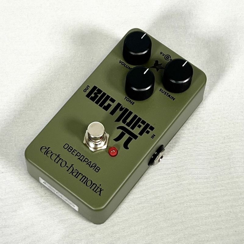Electro-Harmonix Green Russian Big Muff Distortion/SustainerEHX エレクトロハーモニクス エレハモ ディストーション サスティナー グリーンロシアンビッグマフ【Stage Guitar Accessory】エフェクター effector effect pedal ロシアンマフ