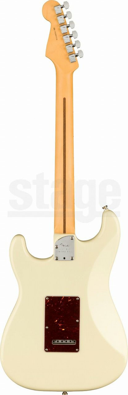 Fender American Professional II Stratocaster®, Maple Fingerboard, Olympic Whiteフェンダー アメリカンプロフェッショナルII ストラトキャスター オリンピックホワイト【Stage Guitar】エレキギター 白