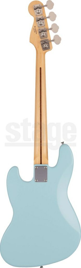 Fender Made in Japan Junior Collection Jazz Bass® , Rosewood Fingerboard, Satin Daphne Blueフェンダー ジュニアコレクション ジャズベース ダフネブルー 日本製【Stage Bass】エレキベース 青 初心者