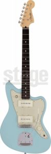 Fender Made in Japan Junior Collection Jazzmaster&#174; , Rosewood Fingerboard, Satin Daphne Blueフェンダー ジュニアコレクション ジャズマスター ダフネブルー 初心者 日本製【Stage Guitar】エレキギター 青