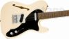 Squier Affinity Series&#174; Telecaster&#174; Thinline, Laurel Fingerboard, Black Pickguard, Olympic Whiteスクワイア テレキャスター シンライン オリンピックホワイト【Stage Guitar】エレキギター 白