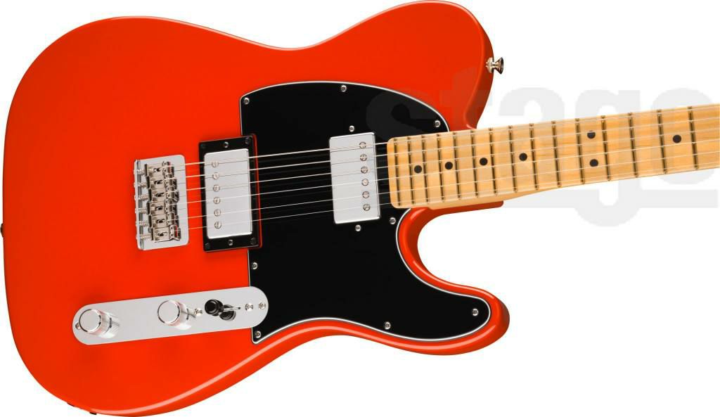 Fender Player II Telecaster®, HH, Maple Fingerboard, Coral Redフェンダー プレイヤー テレキャスター コーラルレッド 【Stage Guitar】エレキギター ツーハム 赤