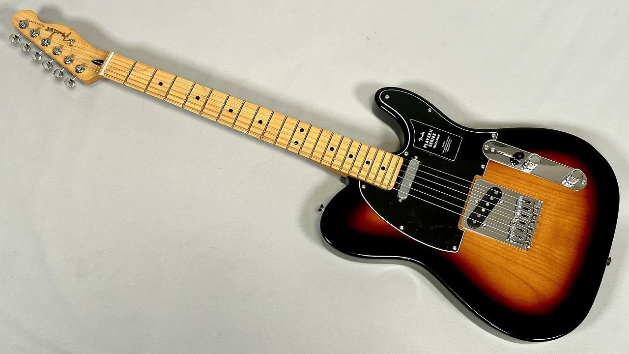 Fender Player II Telecaster®, Maple Fingerboard, 3-Color Sunburstフェンダー プレイヤー テレキャスター 3カラーサンバースト 3トーンサンバースト【Stage Guitar】エレキギター 茶