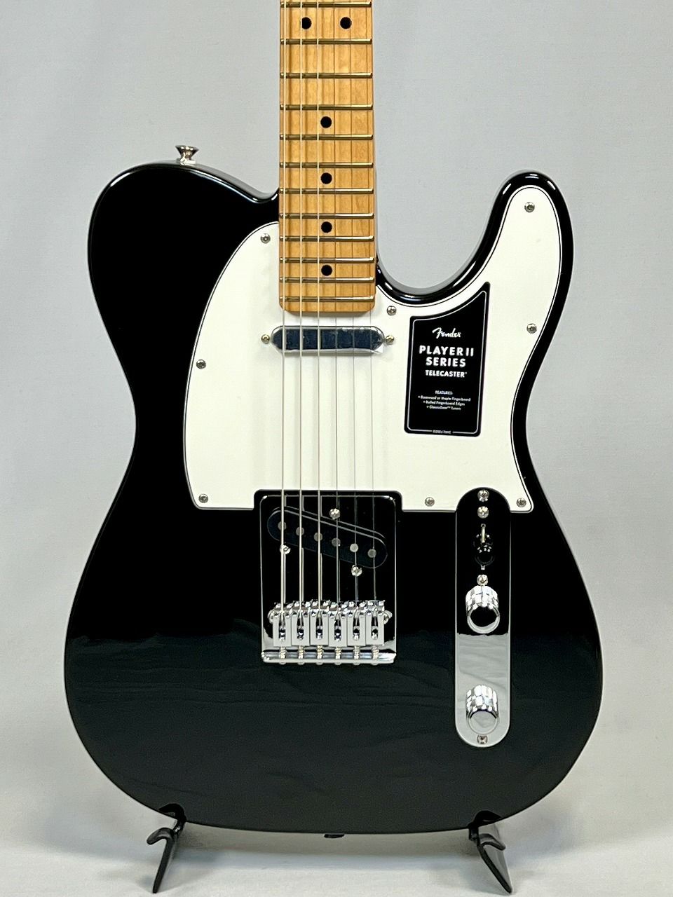 Fender Player II Telecaster®, Maple Fingerboard, Blackボディ表