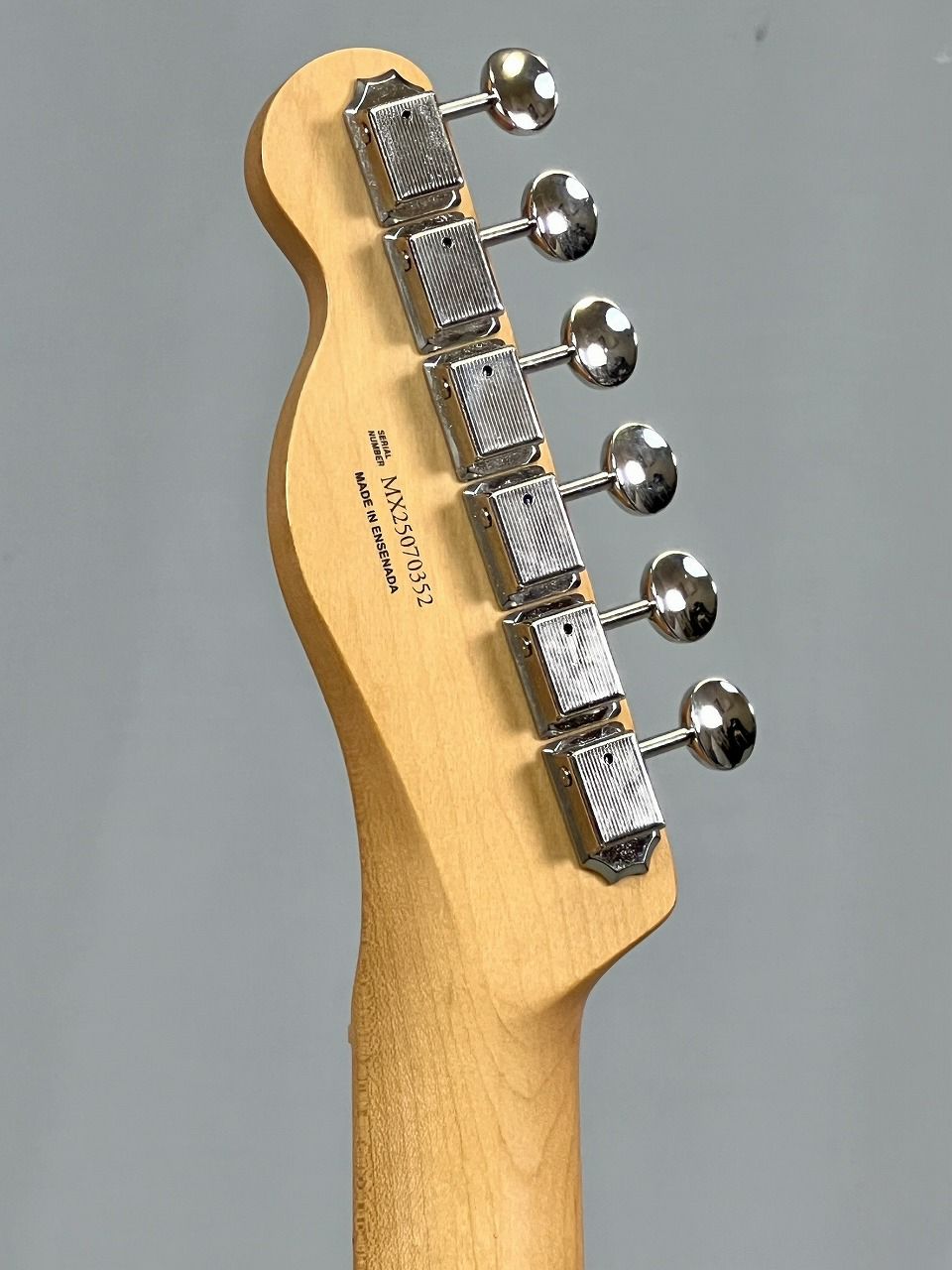 Fender Player II Telecaster®, Maple Fingerboard, Blackヘッド裏
