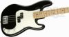 Fender Player Precision Bass&#174;, Maple Fingerboard, Blackフェンダー プレイヤー プレシジョンベース ブラック【Stage Bass】エレキベース プレべ 黒