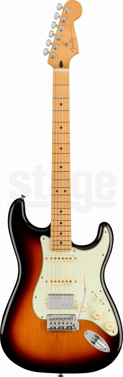 Fender Player Plus Stratocaster® HSS, Maple Fingerboard, 3-Color Sunburstフェンダー プレイヤープラス ストラトキャスター リアハム 3カラーサンバースト 3トーンサンバースト【Stage Guitar】エレキギター 茶
